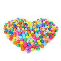 20/50/100pcs Phthalate Free BPA Free Crush Proof Plastic Ball Pit Balls Ocean Ball Baby Kids Toy Swim Pit Toys with Mesh Bag (20pcs)