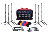 VocoPro UHF8800XL 8 Channel Uhf Wireless Mic Satellite Radio