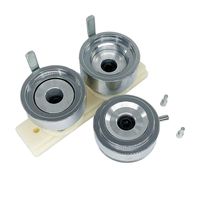 DOMINTY Badge Punching Die Round Button Mold Interchangeable With ABS Slide Badge Maker Part for Badge Button Maker (φ37mm 1-1/2")