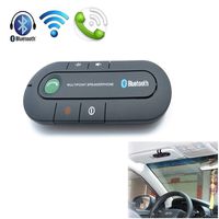 OUKU Bluetooth Speakerphone Bluetooth Handsfree Car Kit Clipped On Car Sun Visor, Bluetooth 4.0 Can Support Two Phones Simultaneously