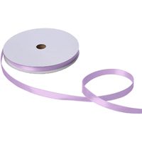 Jillson Roberts Bulk 5/8-Inch Double Faced Satin Ribbon Available in 21 Colors, Lavender, 100 Yard Spool (BFR0904)