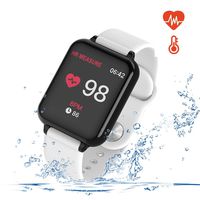Smart Watch for Android and iOS Phones with Heart Rate & Blood Pressure Monitor, Sleep Monitort, Information Reminder & Step Counter Waterproof Fitness Tracker for Men, Women and Kids