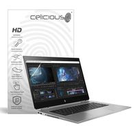 Celicious Vivid Invisible Glossy HD Screen Protector Film Compatible with HP Zbook Studio x360 G5 [Pack of 2]