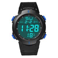Becoler Men's Boy LCD Digital Date Rubber Sport Wrist Watch