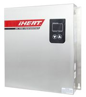 iHeat Tankless AHS21-D 240V 87.5A 21KW Stainless Steel Enclosure 3/4" MIP 16" by 17" by 3.5" Electric Water Heater, 17.5 lb