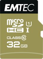 Emtec Microsdhc 32GB Class10 Gold +