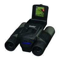 Vivitar VIV-CV-1225V 8MP 2-in-1 Binoculars and Digital Camera, Black