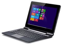 Intel Quad Core 10.1" IPS 2GB RAM 32GB EMMC Touchscreen 2-in-1 Laptop Tablet PC Windows 10 + Bluetooth Keyboard Docking