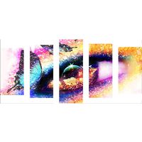 5pcs BXzhiri DIY 5D Diamond Painting Kit Cabinet Table Stickers Rhinestone Diamond Embroidery Paintings