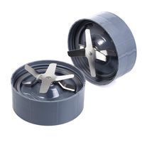 NutriBullet Replacement Extractor Blade, Replacement Parts & Accessories Fits Nutribullet 600W/900W Models (Pack of 2, Grey)