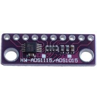 Vaorwne I2C ADS1115 16 Bit ADC 4 Channel Module with Programmable Gain Amplifier 2.0V to 5.5V for RPi