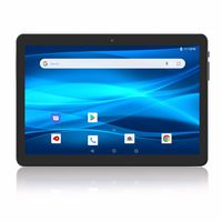 Android Tablet 10 Inch, 3G Phablet, Android 9.0 Tablets, 32GB Storage, GMS Certified, Dual SIM Card Slot and Cameras, Wi-Fi, Bluetooth - Black