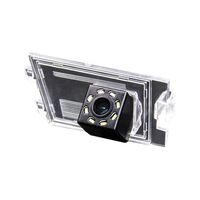 HD 720p Backup Camera Waterproof Rear-View License Plate Rear Reverse Parking Camera for Jeep Compass Liberty Grand Cherokee Patriot 2009 2010 2011 2012 2013 2014 2015