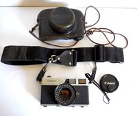 Bell & Howell Canon Canonet The First Original 1961 Electric Eye Film Camera, Lens Cap, Case