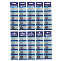 50 Pack 3V High Capacity Lithium Button Coin Cell Batteries CR2032 DL2032 ECR2032 GPCR2032 Used in Most Electronic Devices (CR2032)