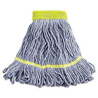 Boardwalk 501BL Super Loop Wet Mop Heads, Cotton/Synthetic, Small Size, Blue (Case of 12)