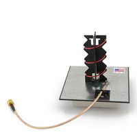 VIDEO AERIAL SYSTEMS IBCrazy 3.4GHz 7.5dbic Helical 3-Turn (RHCP) FPV Drone Racing