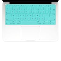 Unik Case - Silicone Keyboard Cover Skin for MacBook 13" Unibody/MacBook Pro 13" 15" 17" with or Without Retina Display/Wireless Keyboard - Hot Blue
