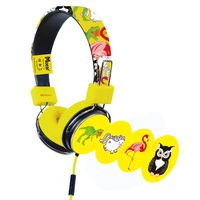 Headphones for Kids/Teens/Adult- Moear Foldable Stereo Tangle-Free 3.5mm Jack Wired Cord On-Ear Headset for Children/Teens/Girls/Smartphones/School/Kindle/Airplane/Plane/Tablet