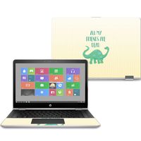 MightySkins Skin for HP Pavilion x360 14" (2017) - All My Friends are Dead | Protective, Durable, and Unique Vinyl Decal wrap Cover | Easy to Apply, Remove, and Change Styles | Made in The USA