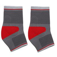 Wailea Fitness Compression Foot Sleeve - Plantar Fasciitis Socks - Ankle Socks - Arch Support - Heel Pain Socks for Men Women