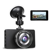 Ananteke Dash Cam,Dashboard Camera 1080P HD,Driving Video Recorder with 3 Inch LCD, Parking Monitoring,Motion Detection, G-Sensor, LED Compensation