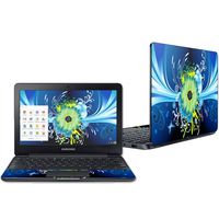 Mightyskins Skin Compatible with Samsung Chromebook 3 11.6" - Flower Explosion | Protective, Durable, and Unique Vinyl Decal Wrap Cover | Easy to Apply, Remove, and Change Styles | Made in The USA