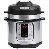 Emeril Lagasse Pressure Cooker, Air Fryer, Steamer and Electric Multi-Cooker. Air Fry Basket and Crisper Lid (6 Quart PLUS model)