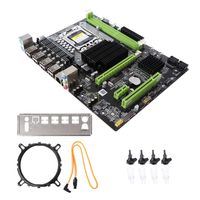 ☸ New X58 Motherboard LGA 1366 LGA1366 DDR3 Slot PC Desktop Mainboard Computer Motherboard for ECC ECC REG RAM Server