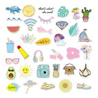 Vsco Stickers for Water Bottles, Vinyl Stickers for Hydro Flask, Yeti, Laptop, Phone, Travel, PS4, Nintendo, Skateboard, Thanksgiving for Kids, Boys, Girls, Teens, Adults