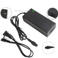 29.4V 2A Electric Scooter Battery Charger, Lithium Power Adapter PowerFast 3-Prong Inline Connector for 24V Pocket Mod, Sports Mod Lithium Battery