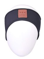 [Upgraded] MMUSS Bluetooth Sleep Headphones Lycra Cool Mesh Lining Headband. for Side Sleeper Sports, Air Travel,Yoga.Wireless Headsets with Microphone Handsfree, Long Play Time,Washable(Black2)