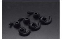 Justfitgear Pack of 3 Pairs (S/M/L) Silicone Earbuds Tips Cover Hook Fit JBL Wireless Bluetooth Headphone Headset (Black)