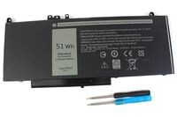 Easy&Fine 7.4V 51WH Laptop Battery G5M10 for DELL Latitude E5450, E5550, Notebook 15.6" 7V69Y, 8V5GX, R9XM9, WYJC2, 1KY05, TXF9M, R9XM, OWYJC2, 080-854-0066