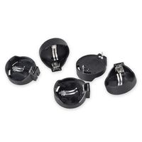 Conwork CR2016 2025 2032 2 Pin DIP Button Coin Cell Button Battery Holder Socket 23mm x 6mm (10-Pack)
