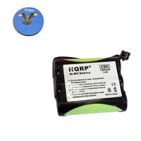 HQRP Cordless Phone Battery for Toshiba FT-8507 FT-8509 FT-8809 FT-8859 FT-8939 Cordless Telephone/Extended/High-Capacity/Plus Coaster