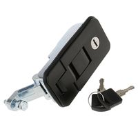 Jili Online Large Compression Lock Latch Toolbox Camper Trailer Truck 4x4 4WD Caravan - Black