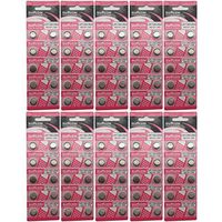 SUNCOM 10 Packs AG10 Alkaline 1.5V Button Cell Battery Single Use LR1130 LR54 SR1130 SR1130W Watch Toys Remotes Cameras by SUNCOM