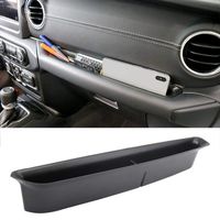 Five Bananas for Jeep JL GrabTray Passenger Storage Tray Organizer Grab Handle Accessory Box for 2018-2019 Jeep Wrangler JL JLU & 2020 Jeep Gladiator JT, Interior Accessories, Black (JL)