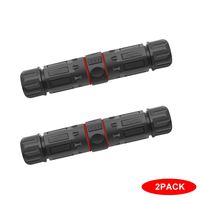 RJ45 Coupler Waterproof Ethernet LAN IP68 Cable, Female to Female, Panel Mount, CAT 5, CAT 5E, M20 Ethernet LAN Cable Coupler for Outdoor LED Equipment Pack of (2 PCE)