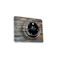 MightySkins Skin Compatible with Nest Thermostat - Gray Wood | Protective, Durable, and Unique Vinyl Decal wrap Cover | Easy to Apply, Remove, and Change Styles | Made in The USA