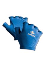 Impacto 501-00 S Anti-Impact Glove Liner with Padding, Pair, Small, Blue