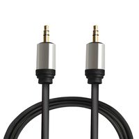 H YANKA 10Feet Audio Auxiliary Stereo Audio Cable 3.5mm Stereo Jack Male to Male，24K Gold Plated，for Headphones，Speakers，PCs，Tablets，MP3 Players and More