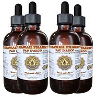 PAU d'arco Liquid Extract, PAU d'arco Liquid (Tabebuia impetiginosa) Tincture 4x4 oz