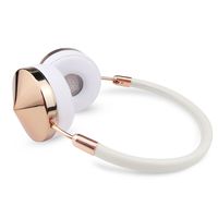 Liboer Wireless Bluetooth Headphones with Mic Foldable On Ear Headset with Carrying Case for iPhone 7 Samsung Cellphones BT88 (White Rose)