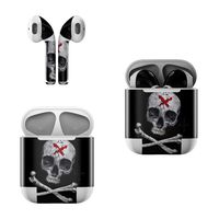 Skin Decals for Apple AirPods - Stigmata Skull - Sticker Wrap Fits 1st and 2nd Generation