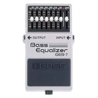 BOSS Seven-Band Graphic Bass Equalizer Guitar Pedal (GEB-7)