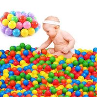 100pcs Play Balls Soft Plastic Non-Toxic Phthalate-Free Crush-Proof Pit Balls Baby Kids Toy Swim Pit Toys