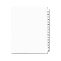 Avery Legal Dividers, Standard Collated Sets, Letter Size, Side Tabs, 201-225 Tab Set (01338)