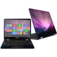 Mightyskins Skin Compatible with Samsung Chromebook Pro 12.3" - Spaced Out | Protective, Durable, and Unique Vinyl Decal Wrap Cover | Easy to Apply, Remove, and Change Styles | Made in The USA